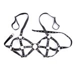 Female Leather Bondage Bra - Image 4