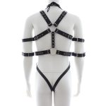 Fetish Full Body Harness With Double Cuffs - Image 4
