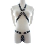 Power  Body Harness With Chastity Belt