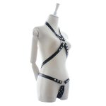 Power  Body Harness With Chastity Belt - Image 3