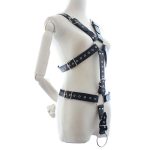 Leather Full Body Harness with Cock Ring