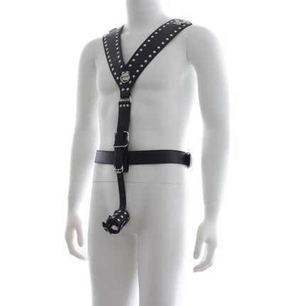 Men's Body Harness with Cock ring