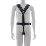 Men's Body Harness with Cock ring - Image 2