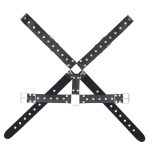 Strict Leather 4 Strap Chest Harness - Image 4