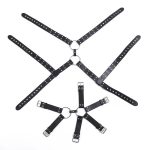 Men's Sexy Bondage Double Belt Chest Harness - Image 5