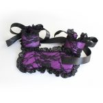 Lace Blindfold & Cuffs Fetish Play Kit - 2 Pcs - Image 11
