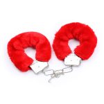 Red Lovers Metal Cuffs Restraint Kit - 5 Piece - Image 4