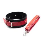 Black And Red Faux Leather Restraint Kit - 3 Piece - Image 2