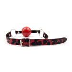 Red Leopard Line Bondage Kit - 6 Pcs - Image 3