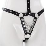 Fetish Faux Leather Lingerie Sexy Bikini - Image 5