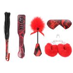 Crocodile Leather BDSM Kit - 5 pcs - Image 6