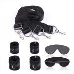 Bed Bindings Restraint Kit With  Blindfold - Image 6