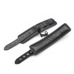 Pin Buckle Leather Collar & Cuffs - Image 5