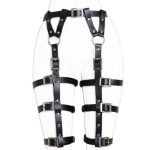 Women Punk Leather Harness Adjustable Garter Belt - Image 8