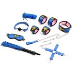 Bondage Cosplay Airline Blue Kit - Image 8