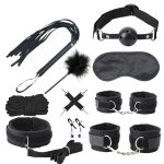 Nylon & Plush 10 pcs Bondage Kit - Image 8
