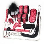 Diamond Pattern Plush Bondage Kit - Image 2