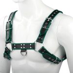 Black With Red Edge Chest Harness - Image 10