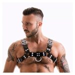 Fetish Gear Coloured H-Front Harness - Image 9