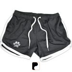 Mesh Paw Print Short
