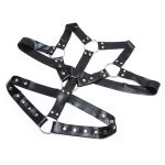 Chest Harness Punk Costume Straps with O Rings - Image 5