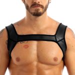 Double Shoulder Wide Straps Harness Belt - Image 6