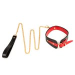 Black & Red PU Bondage Kit