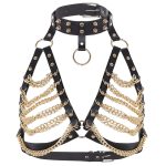 Women's Punk Harness Bra Goth Belt - Image 6