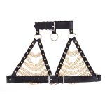 Women's Punk Harness Bra Goth Belt - Image 5