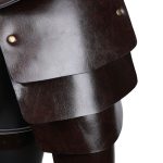 Unisex Brown PU Leather Vintage Armor - Image 5