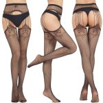 Garter Belt Stripe Elastic Stockings - Image 8