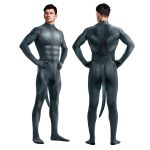 Animal Cosplay Costume - Dark Grey - Image 6