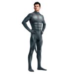 Animal Cosplay Costume - Dark Grey - Image 7