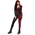 Joker Halloween Cosplay Costume Jumpsuit - Image 2