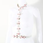 Rose Collar to Waist Bondage Harness