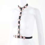 Rose Collar to Waist Bondage Harness - Image 5
