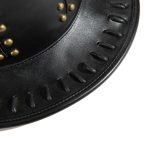 Steampunk Leather Riveted Hat - Image 4