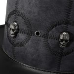 Men's Steampunk Sutural Skull Hat - Image 4