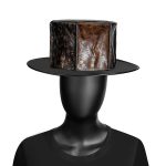 Men's Steampunk Distress Splice Hat - Image 7