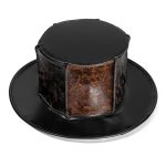 Men's Steampunk Distress Splice Hat