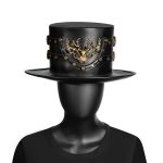 Men's Steampunk Metal Elk Hat - Image 7