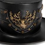 Men's Steampunk Metal Elk Hat - Image 4
