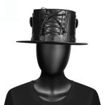 Men's Steampunk Strappy Badge Hat - Image 6