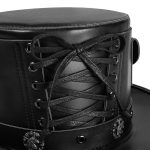 Men's Steampunk Strappy Badge Hat - Image 3