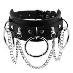 Metal O Ring Collar With Chain - Image 6