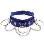 Metal O Ring Collar With Chain - Image 8