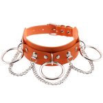 Metal O Ring Collar With Chain - Image 10
