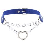 Metal Heart Collar With Chain - Image 6