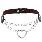 Metal Heart Collar With Chain - Image 9