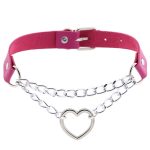 Metal Heart Collar With Chain - Image 10